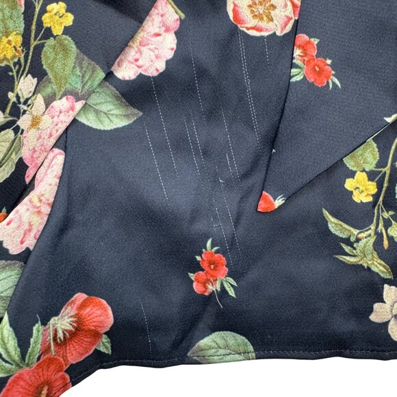 Keepsake The Label for Me Navy/Floral Summer Beach Playsuit Romper Women size M - Picture 7 of 13